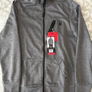Spyder Men's Performance Jacket in Charcoal